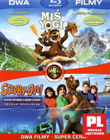Scooby-Doo! Klątwa potwora z głębin jeziora / Miś Yogi BOX [2xBlu-Ray]