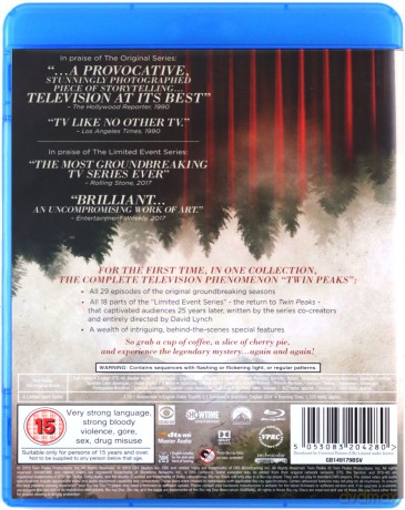 Twin Peaks: The Television Collection [16xBlu-Ray]