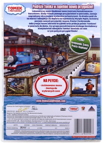 Tomek i przyjaciele: Przygoda na Wyspie Mgieł [DVD]