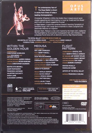 Royal Ballet: Within The Golden Hour / Medusa / Flight Pattern [DVD]