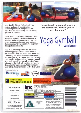 Yoga Gymball [DVD]