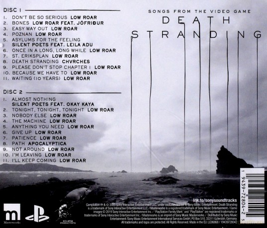 Death Stranding (Songs from the Video Game) soundtrack [2CD]