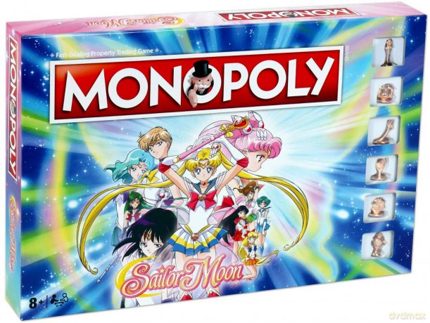 Monopoly Sailor Moon (Czarodziejka z Księżyca) [GRA PLANSZOWA]