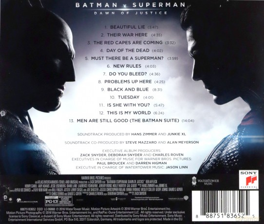 Batman v Superman: Świt sprawiedliwości + soundtrack (Kolekcja DC) [Blu-Ray]+[CD]