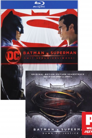 Batman v Superman: Świt sprawiedliwości + soundtrack (Kolekcja DC) [Blu-Ray]+[CD]
