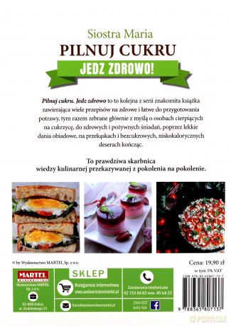 Pilnuj cukru - Siostra Maria [KSIĄŻKA]