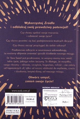 Źródło Jak zmienić swoje życie na lepsze - Tara Swart [KSIĄŻKA]