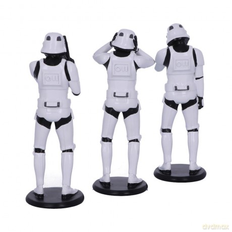 Star Wars Stormtrooper Three Wise Stormtrooper (14 cm Standing) (Gwiezdne Wojny)