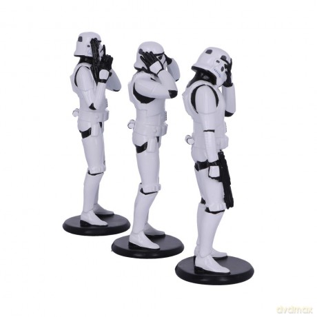 Star Wars Stormtrooper Three Wise Stormtrooper (14 cm Standing) (Gwiezdne Wojny)
