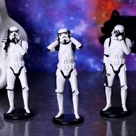 Star Wars Stormtrooper Three Wise Stormtrooper (14 cm Standing) (Gwiezdne Wojny)