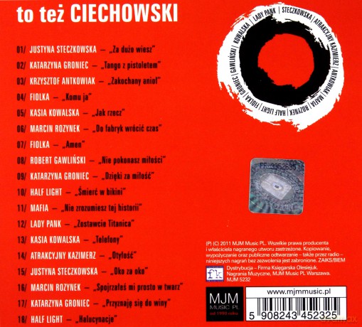 To też Ciechowski (digipack) [CD]