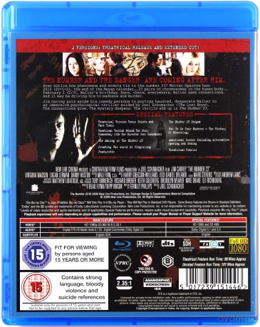 The Number 23 [Blu-Ray]