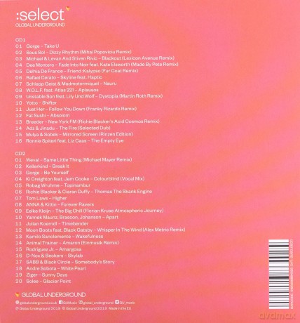 Global Underground: Select #5 [2CD]