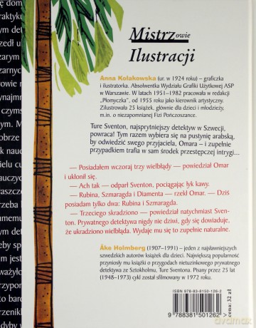 Detektyw na pustyni - Ake Holmberg [KSIĄŻKA]