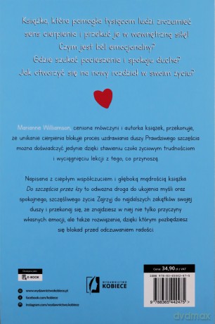 Do szczęścia przez łzy - Marianne Williamson [KSIĄŻKA]