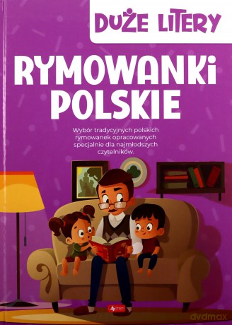 Duże litery. Rymowanki polskie [KSIĄŻKA]