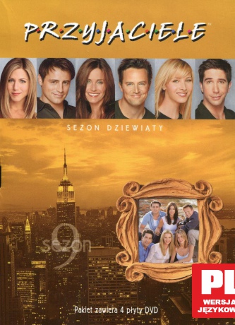 Przyjaciele sezon 9 nowa wersja [4DVD]