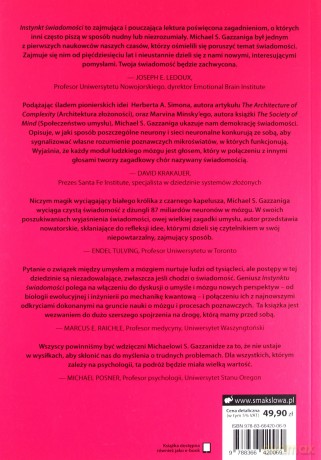 Instynkt świadomości - Michael S. Gazzaniga [KSIĄŻKA]