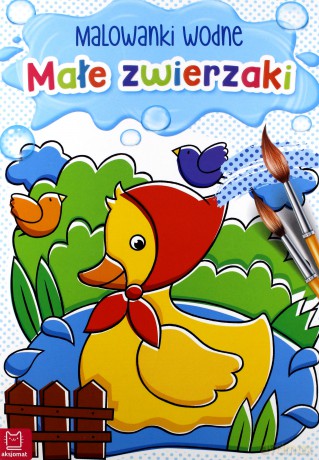 Malowanki wodne. Świat małych zwierzaków [KSIĄŻKA]