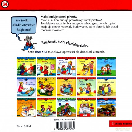 Mądra Mysz. Maks buduje statek piratów - Christian Tielmann [KSIĄŻKA]