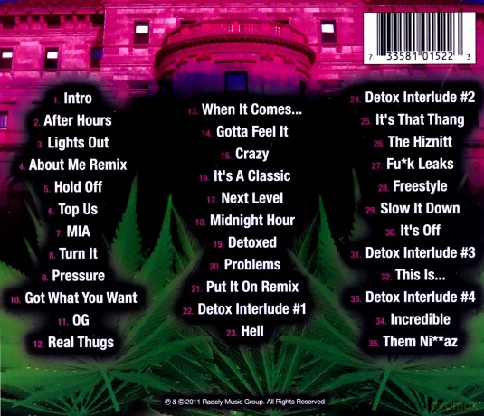 Dr.Dre: The Detox Chroniclez part 4 [CD]