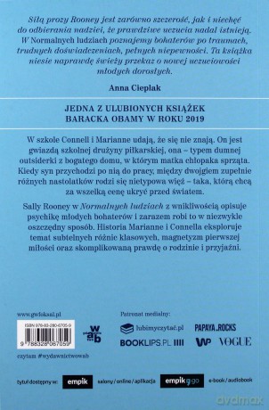 Normalni ludzie - Sally Rooney [KSIĄŻKA]