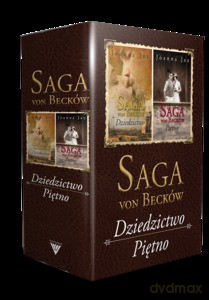 Pakiet: Saga von becków. Dziedzictwo von Becków + Piętno von Becków - Joanna Jax [KSIĄŻKA]