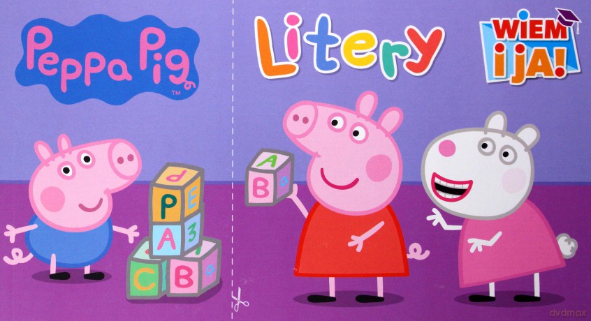 Peppa Pig. Wiem i ja! Część 1 Litery [KSIĄŻKA]