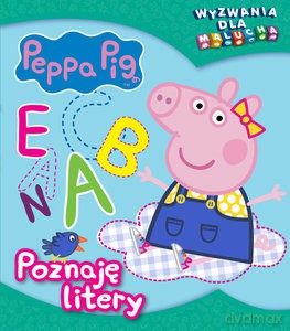 Peppa Pig. Wyzwania dla malucha. Poznaję litery [KSIĄŻKA]