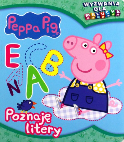 Peppa Pig. Wyzwania dla malucha. Poznaję litery [KSIĄŻKA]
