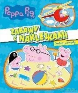 Peppa Pig. Zabawy z naklejkami. Szalone pomysły [KSIĄŻKA]