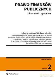 Prawo finansów publicznych z kazusami i pytaniami [KSIĄŻKA]