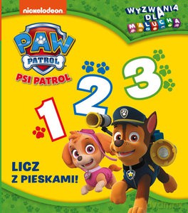 Psi Patrol. Wyzwania dla malucha. Licz z pieskami! [KSIĄŻKA]