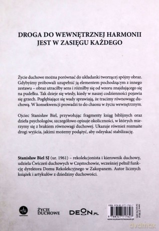 Równowaga duchowa - Biel SJ Stanisław [KSIĄŻKA]