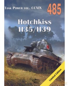 Tank Power Nr 485 hotchkiss h35/h39 - Janusz Ledwoch [KSIĄŻKA]