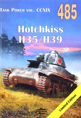 Tank Power Nr 485 hotchkiss h35/h39 - Janusz Ledwoch [KSIĄŻKA]