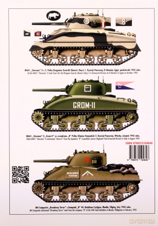 Tank Power vol. CCXVIII Nr 484 sherman 75 vol. 1 - Janusz Ledwoch [KSIĄŻKA]
