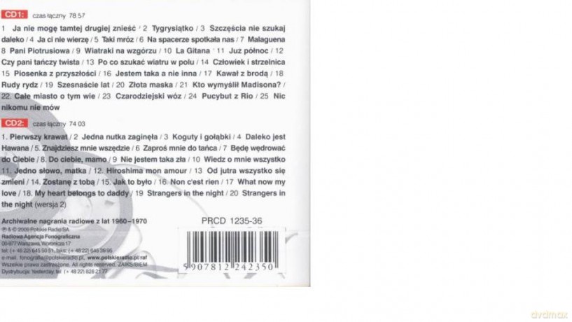 Violetta Villas: Z Archiwum Polskiego Radia vol. 11 Nagrania radiowe z lat 1960-1970 [2CD]