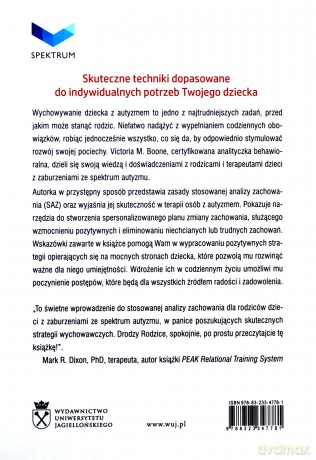 Wychowując dziecko z autyzmem - Victoria M. Boone [KSIĄŻKA]