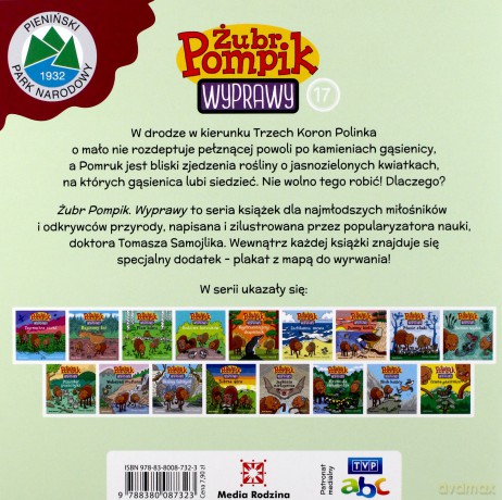 Żubr Pompik. Wyprawy (Tom 17) Cenna gąsienica - Tomasz Samojlik [KSIĄŻKA]