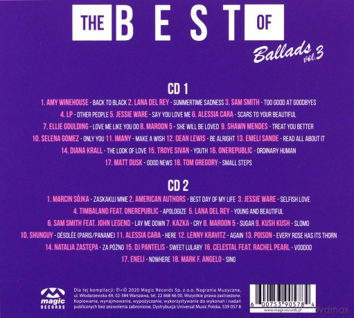 The Best Of Ballads Vol. 3 [2CD]