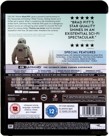 Ad Astra [Blu-Ray 4K]+[Blu-Ray]