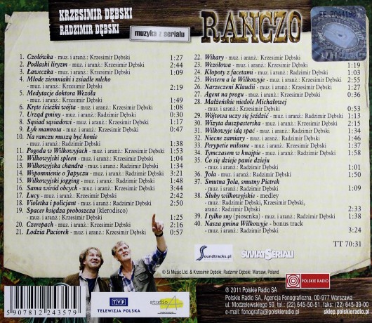 Ranczo soundtrack (Krzesimir Dębski) [CD]