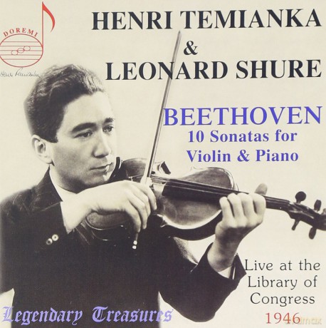 Beethoven: 10 Sonatas for Violin and Piano [CD]