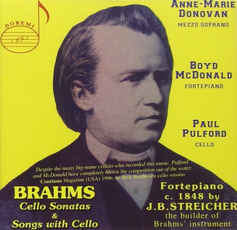 Cello Sonatas and Songs With Cello (Donovan, Mcdonald) [CD]