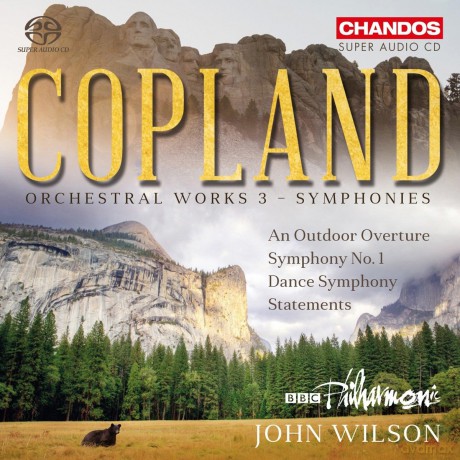 Copland: Orchestral Works V3 (BBC Philharmonic; John Wilson) (Chandos: CHSA 5195) [CD]