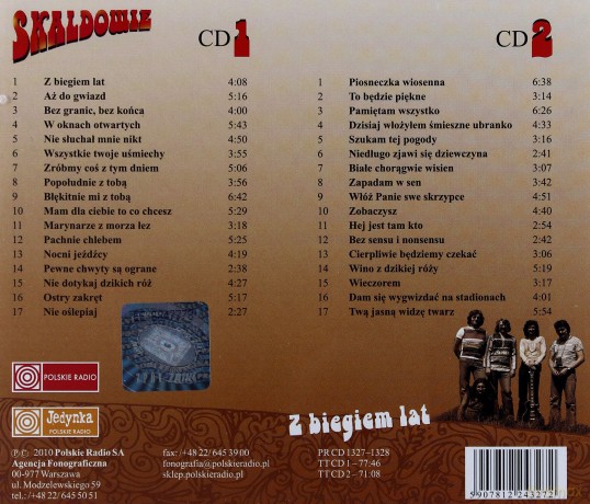 Skaldowie: Z biegiem lat [2CD]