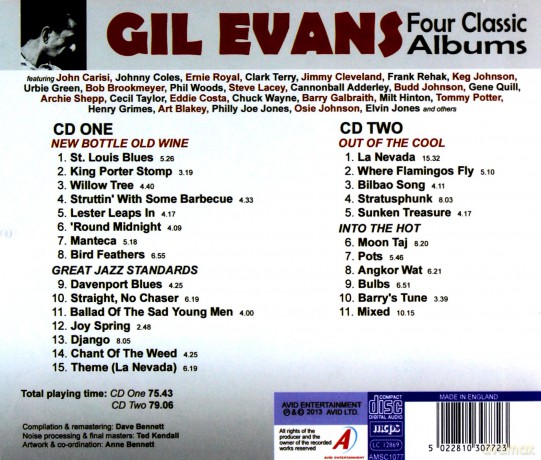 Four Classic Albums (New Bottle Old Wine / Great Jazz Standards / Out Of The Cool / Into The Hot) [2CD]