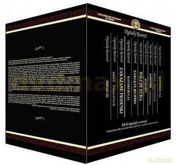 Czarna seria: pakiet filmów polskich: Dreszcze / Zmory / Limuzyna Daimler-Benz / Kontrybucja / Krzyż Walecznych / Lokis - Rękopis profesora Wittembacha / Nikt nie woła / Janosik / Manewry miłosne / Perła w koronie [BOX] [10DVD]