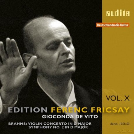Fricsay Conducts Brahms: Violin Conc., Symphony No.2 [CD]